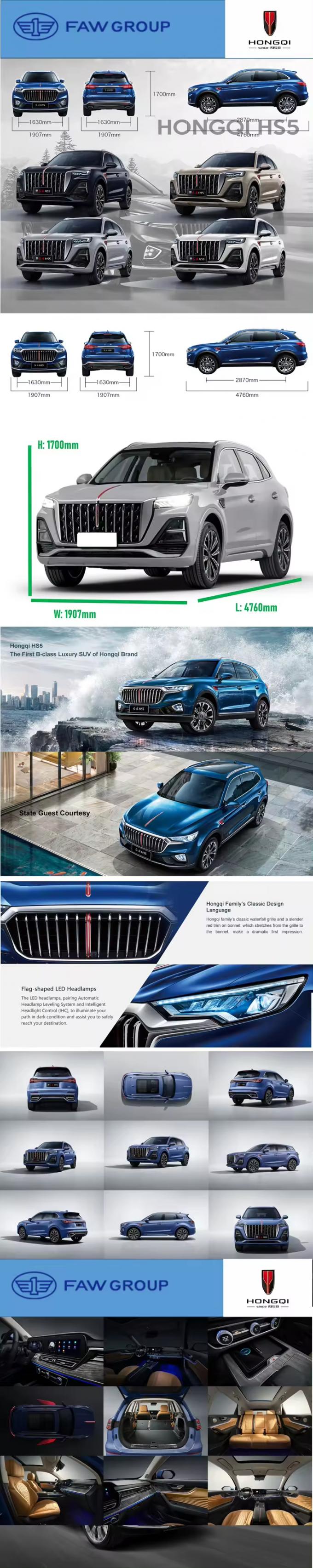 169 pk Chinese auto Hongqi H51,5 liter Turbo Sedan 0