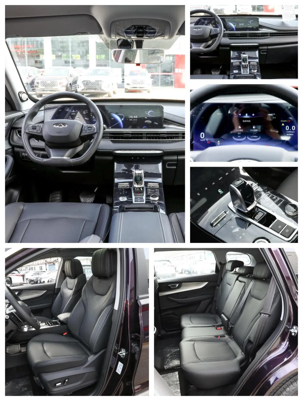 Chery Tiggo 8 PRO Plug-in Electric Gasoline Hybrid MID-Size SUV 2023 Model Champion Edition 1.5 T 100km Honor Version Fwd Used Phev Electric Car