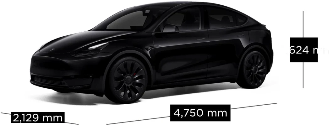 2024 Electric Different Colors Used Tesla Model Y Version