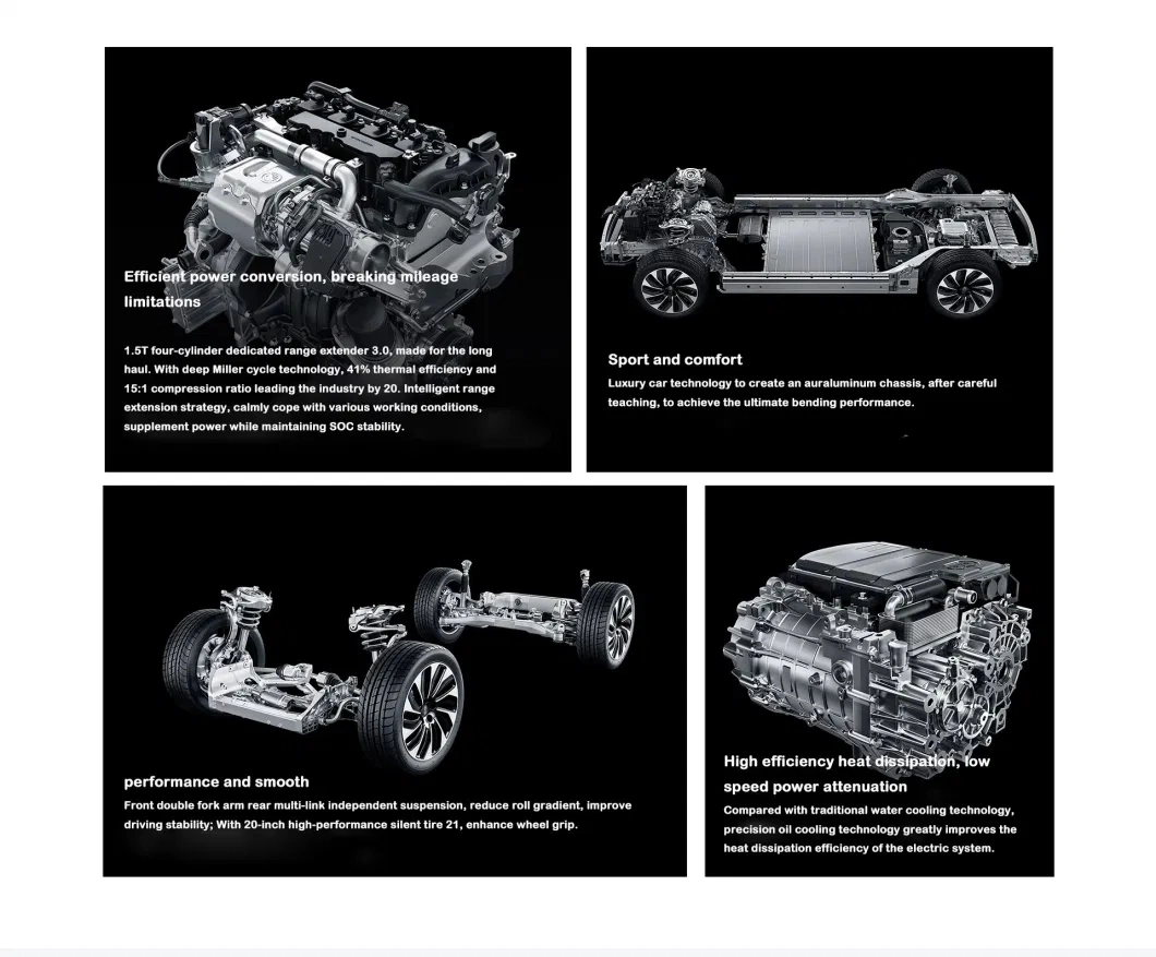 2024 Huawei Aito M7 Automobile Extended Range Electric Vehicle Huawei Aito M5 M7 M9 Adult Sport Car